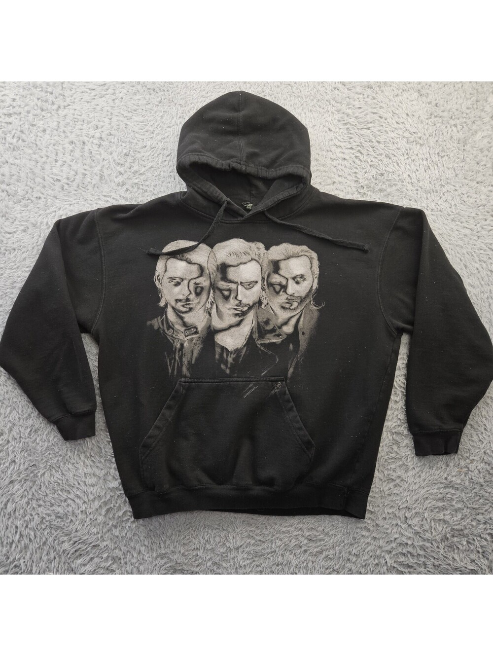 Vintage Swedish House Mafia Hoodie Tultex XL Pullover